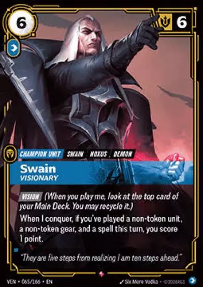 Swain Visionary - VEN-065-p - Promotional Cards - Riftbound card
